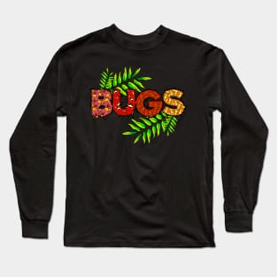 Awesome Bugs Insects & Plants Cute Nature Long Sleeve T-Shirt